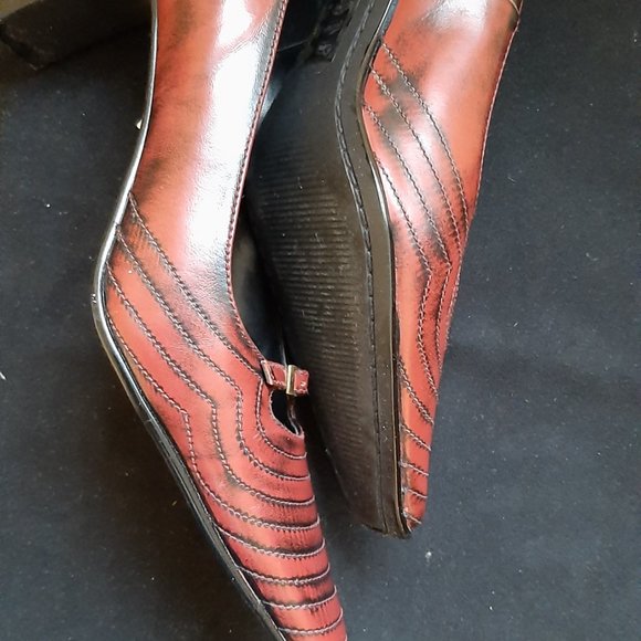 Woman's Evening Shoes Size 6 1/2 M - Picture 3 of 7